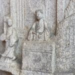 石雕仍栩栩如生