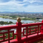 圓山密道-圓山大飯店東側眺望基隆河與台北市區