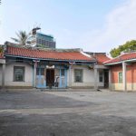 虎尾三槐堂之王家古厝內院院埕