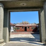 北門鑑湖堂-一進屋瓦與坐次間梢間塌陷(2026.7)