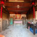 北門鑑湖堂-正廳為穿斗式木屋構