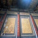 大廳內精彩書畫作品，令人目不暇給